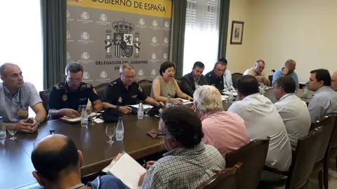 reuni&oacute;n seguridad puerto