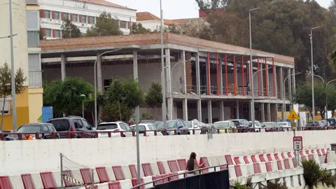 obras diaz flor tragsa polideportivo