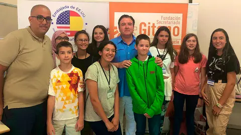 Alumnas ceut&iacute;es en el campus de rob&oacute;tica grupo 2