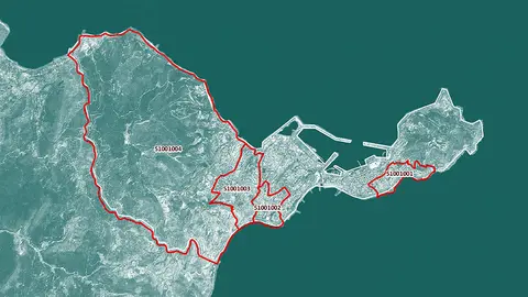 MAPA DE CEUTA