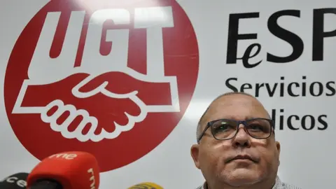 Antonio Ram&iacute;rez, durante el transcurso de una rueda de prensa / Archivo
