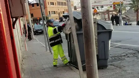 tragsa limpiando