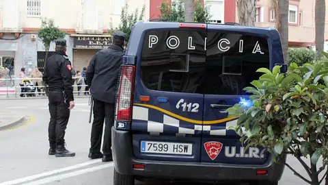 Control de tr&aacute;fico de la Polic&iacute;a local