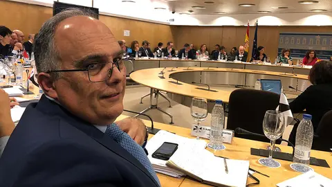 Alberto Gait&aacute;n durante el CPFF