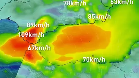 Temporal de levante