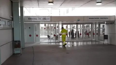 centro salud otero desinfeccion