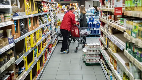supermercado mascarilla  eroski peq
