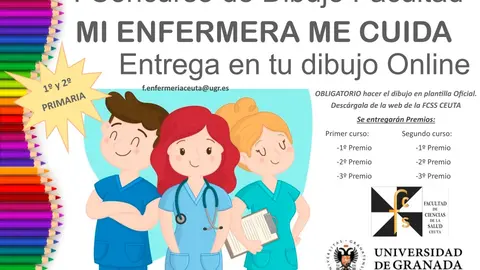 cartel concurso dibujo ugr enfermeria