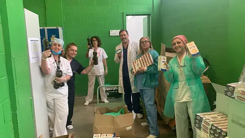 Regalos de agradecimiento a los sanitarios de los empresarios