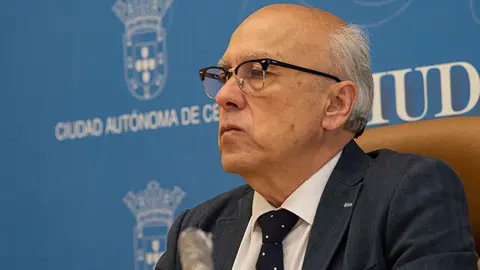 Javier Guerrero, este jueves en la sala d eprensa del Ayuntamiento