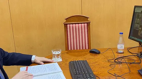 Juan Vivas en videconferencia con Moncloa este doming