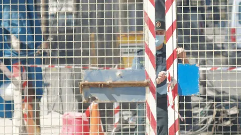 guardia valla frontera