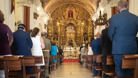 Sanruario de Nuestra Se&ntilde;ora de &Aacute;frica en el D&iacute;a de la Patrona