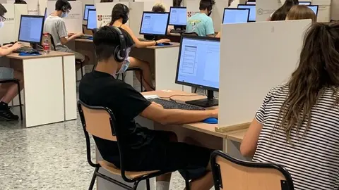 clase con ordenadores