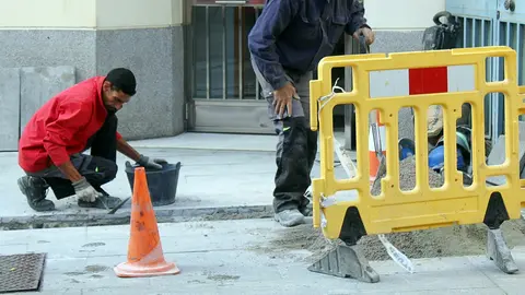 trabajadores obra