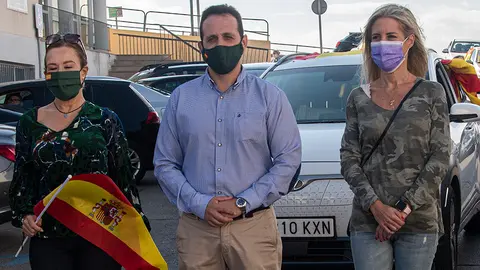 Yolanda Merelo, Juan Sergio Redondo y Teresa L&oacute;pez