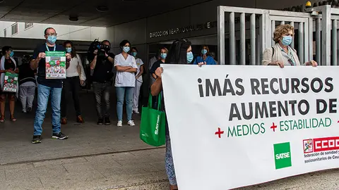 Sindicatos sanitarios ante la Direcci&oacute;n Territorial de Ingesa