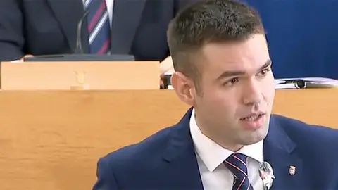 Caros Verdejo durante su intervenci&oacute;n