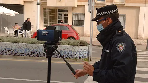 polic&iacute;a local radar
