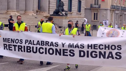 militares retribuciones manifestaci&oacute;n