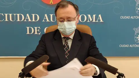 Juan Vivas, este viernes antes de su comparecencia