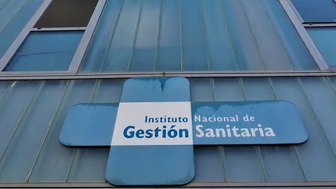 Letrero de Ingesa en el Hospital Universitario.
