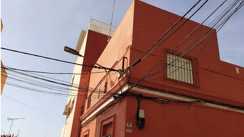 Barriada cableado