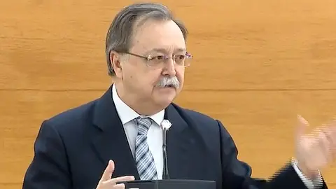 Juan Vivas durante el Debate sobre el Estado de la Ciudad
