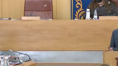 Juan Vivas y Manuel Hern&aacute;ndez en el Debate sobre el Estado de la Ciudad