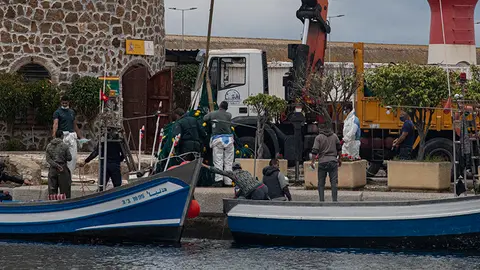 Pesqueros marroqu&ntilde;ies interceptados con artes prohibidas