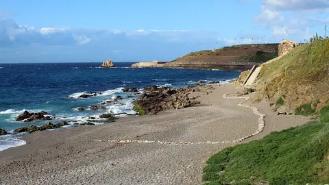 La playa para perros de Los Corrales / Archivo