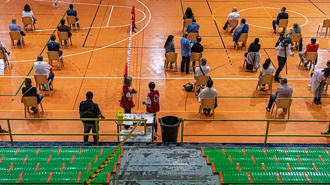 Imagen panor&aacute;mica del Punto de Vacunaci&oacute;n La Libertad-1
