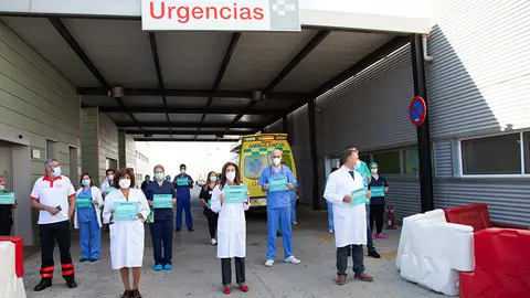 Mimbros del Sindicato M&eacute;dico