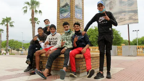 migrantes ni&ntilde;os marina