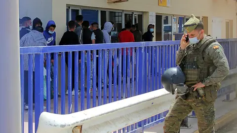 salida marruecos frontera