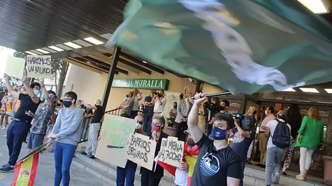 Concentraci&oacute;n contra Abascal 2010