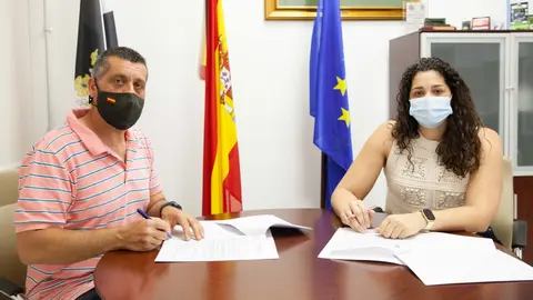 firma convenio hipica lorena miranda alberto romero