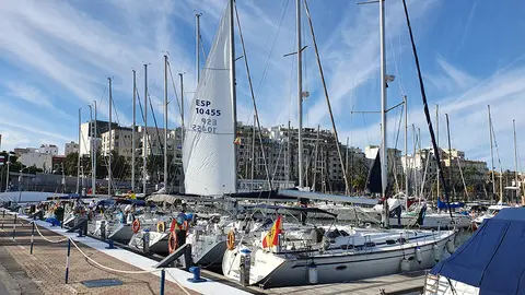Puerto deportio de Ceuta