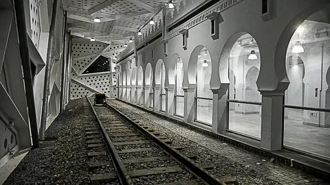 Pruebas de iluminaci&oacute;n de la Estaci&oacute;n de Ferrocarril-11