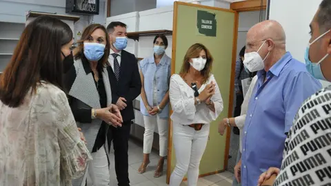 clara sanz visita al puertas del campo