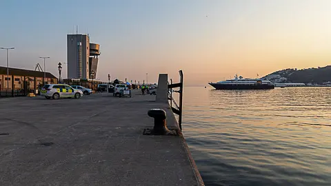Llegada a Puerto del crucero Clio-1