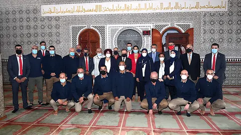 la FFCE en la Mezquita Sidi Embarek