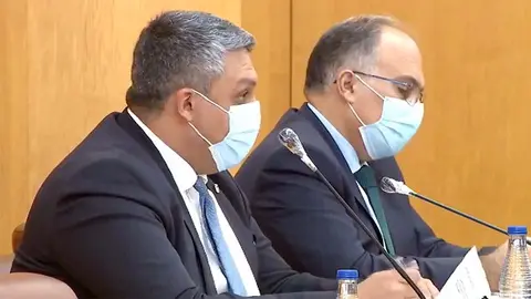Yamal Dris y Alberto Gait&aacute;n