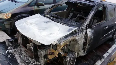 coche quemado jefatura