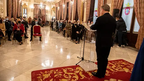 Juan Vivas, en el Sal&oacute;n del Trono durante el acto institucional del D&iacute;a de la Constituci&oacute;n-1