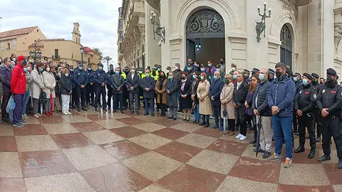 Cinco minutos de silencio por el asesinato de Mar&iacute;a &Aacute;ngeles