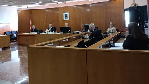 Sala de vistas de la Audiencia Provincial