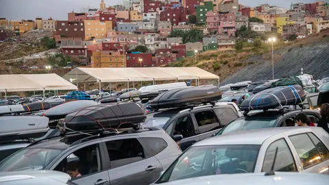 Atasco en la frontera del Tarajal-20