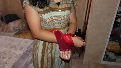 Mujer secuestrada en Los Rosales