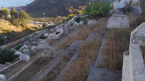 Vista del cementerio de Sidi Embarek